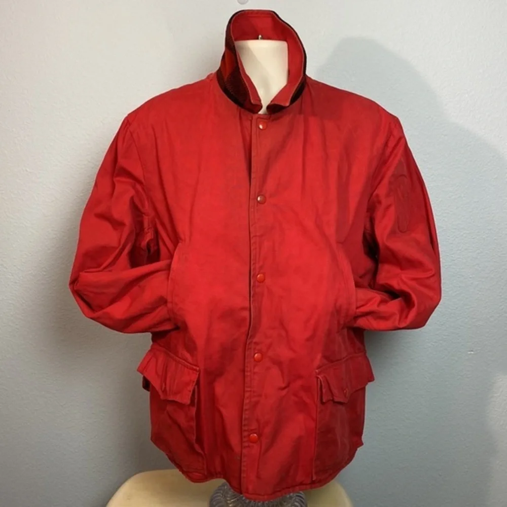 Vintage Buffalo Reversible Hunting‎ Gaming Jacket
